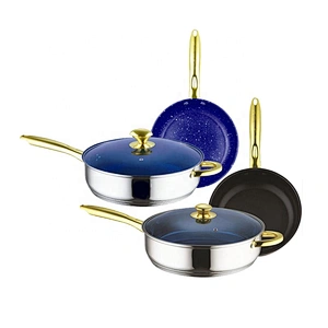 High Quality 24mm nonstick coating stainless steel frypan non stick set