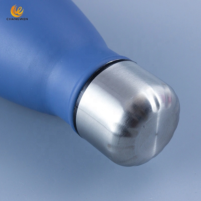 Wholesale Custom Outdoor Double Wall Insulated Vacuum Flask Stainless Steel Water Bottle Sport Thermos