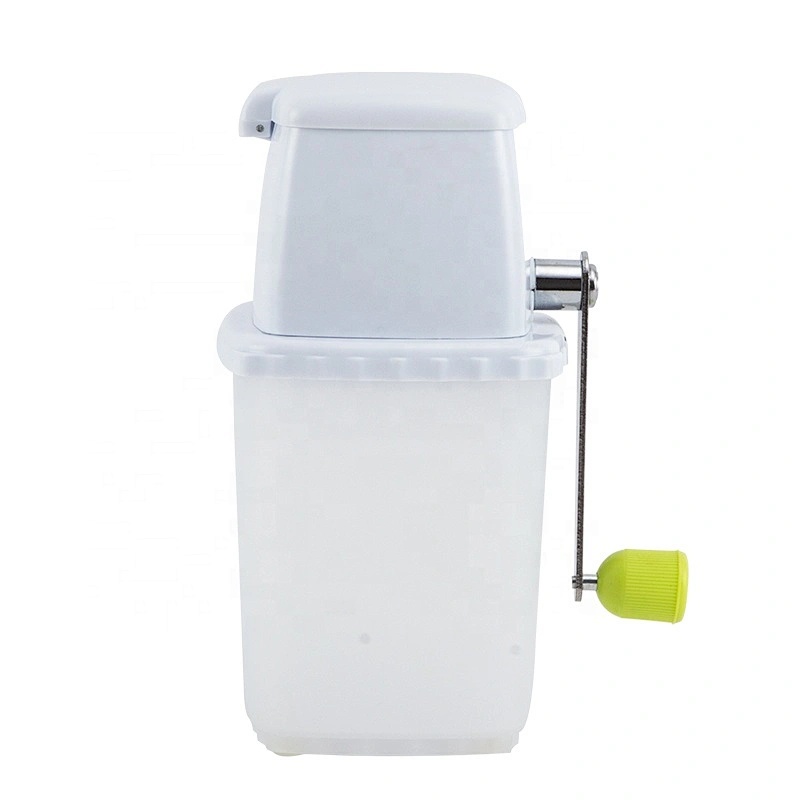 Cheap price mini portable Food Grade Plastic manual Snow Cone Maker Ice Crusher Shaver