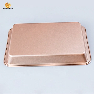 Professional Non stick carbon steel Bakeware 18 Cavity Easy Cleaning Square Lattice Cake Mold Brownie Baking Pan
