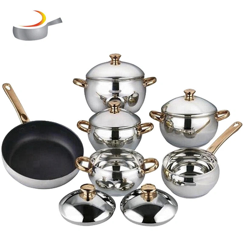 Kitchen accessories kitchenware Stainless steel 11pcs masterclass premium cookware for induction cooker
