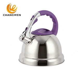 Stove 3.5L Water Kettle 201 Stainless Steel Whistling Kettle Pot Hot Water Tea  Household vs electric kettle