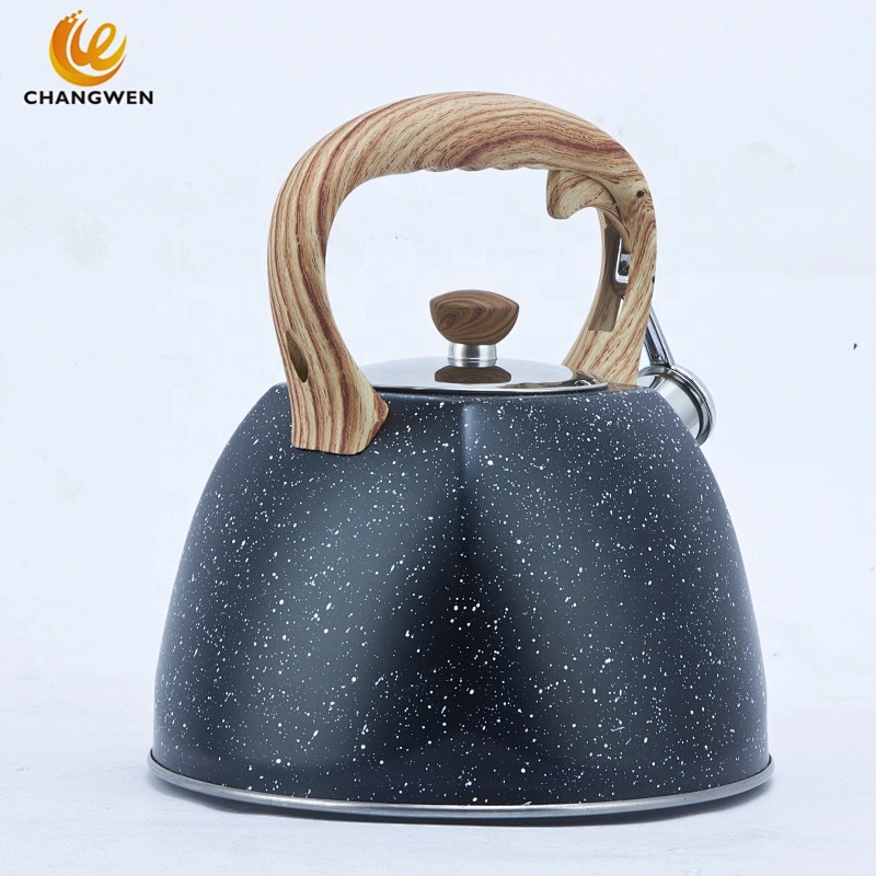 Induction bottom cooker kettle teapot stainless steel whistling tea kettle