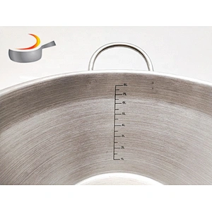Stainless steel jam pot jam bucket with handle