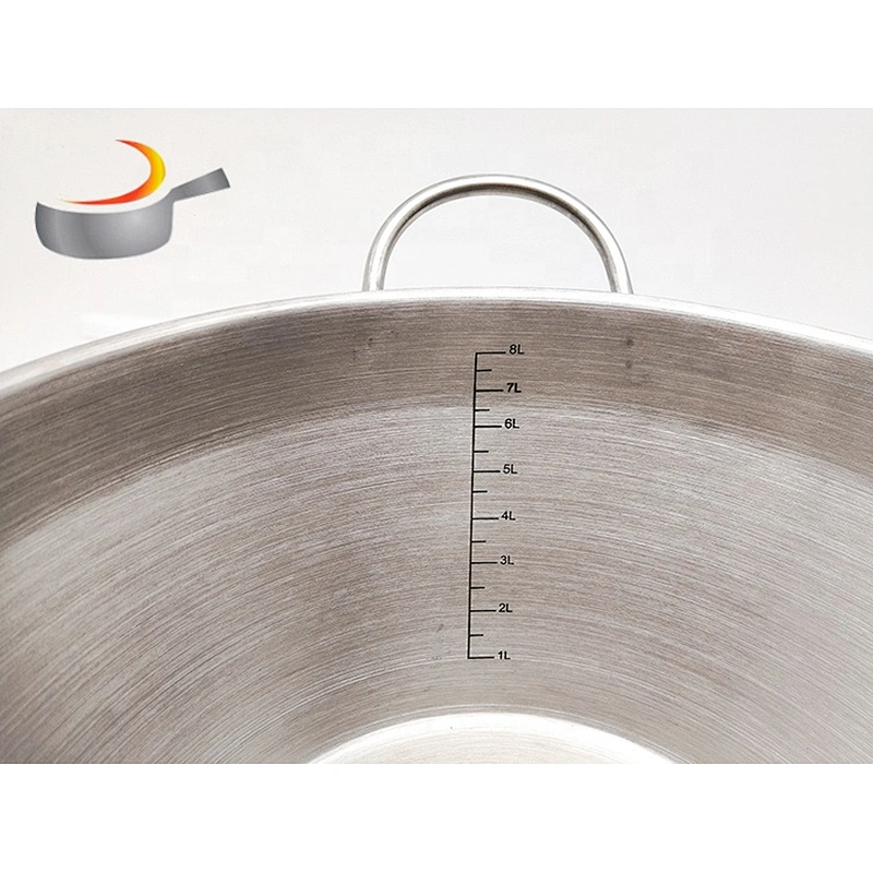 Stainless steel jam pot jam bucket with handle