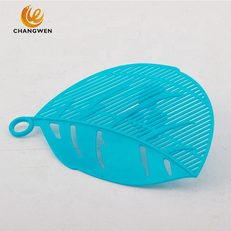 Durable Clean Leaf Shape Rice Wash Sieve Beans Peas Cleaning Gadget Kitchen Clips Tools