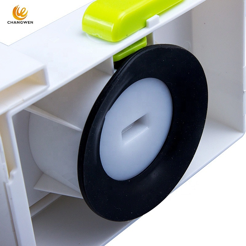 Kitchenware Plastic Vegetable Chopper Tools Manual spiral vegetable cutter and slicer With 5 Blades