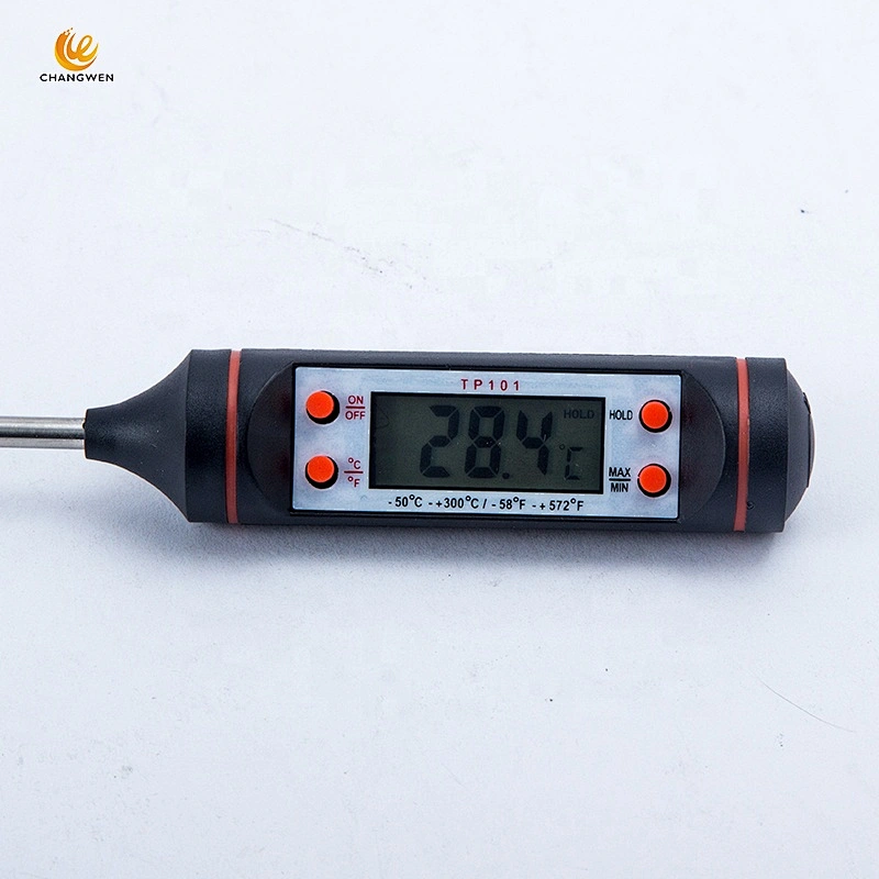 Portable Kitchen Temperature Gauge Food Probe Thermometer BBQ Meat Thermometer Digital Thermometer