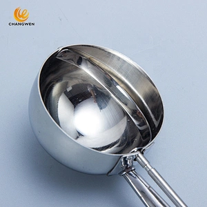 Hot sale 3 size multipurpose melon scoop cookie scoop stainless steel ice cream scoop with trigger release