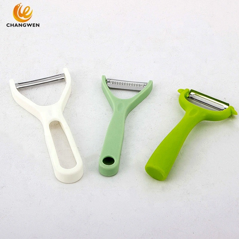 Multi-purpose 2 in1 Grater Stainless Steel Melon Digger Peeling Knife Fruit Vegetable Peeler