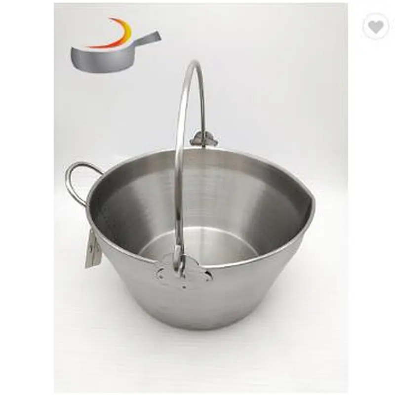 Big Hot sell cookware set stainless steel jam pot