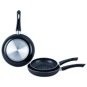 Hot Sell 2020 black bakelite Handle Aluminium Kitchen Cookware non-stick frypan Cooking Pot Sets