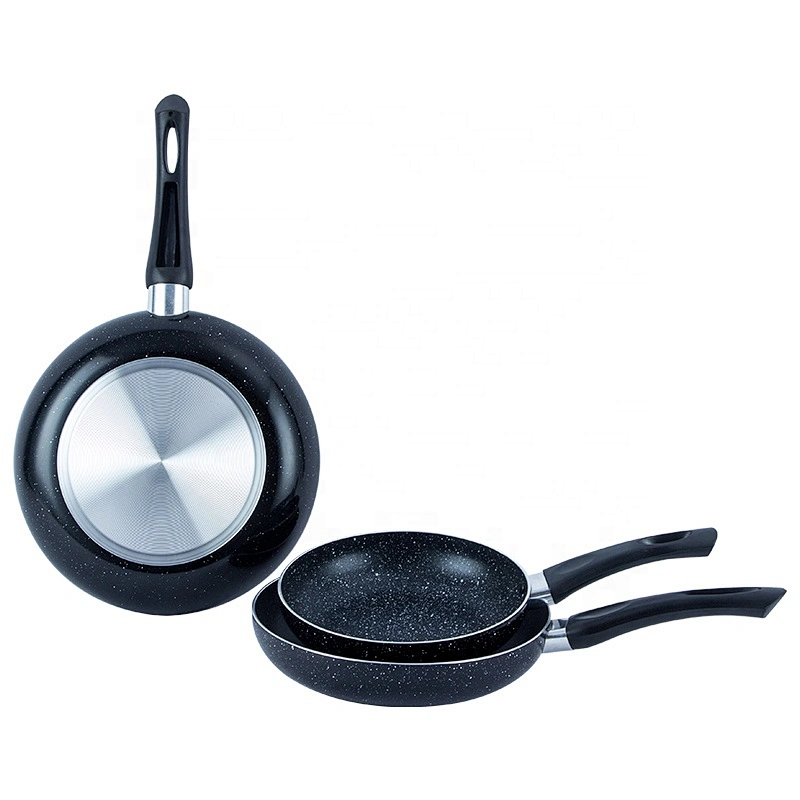 Hot Sell 2020 black bakelite Handle Aluminium Kitchen Cookware non-stick frypan Cooking Pot Sets