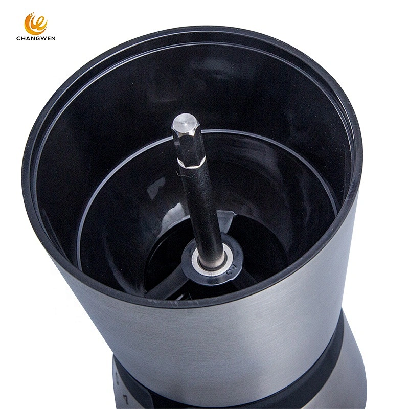 Portable conical burr hand bean manual grinder coffee, wholesale stainless steel manual mill coffee grinder