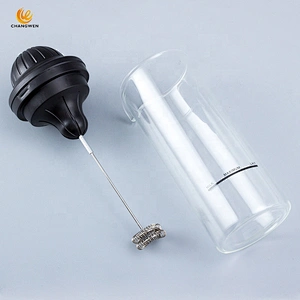 New cooking tools portable battery powered stainless steel electric milk Coffee frother