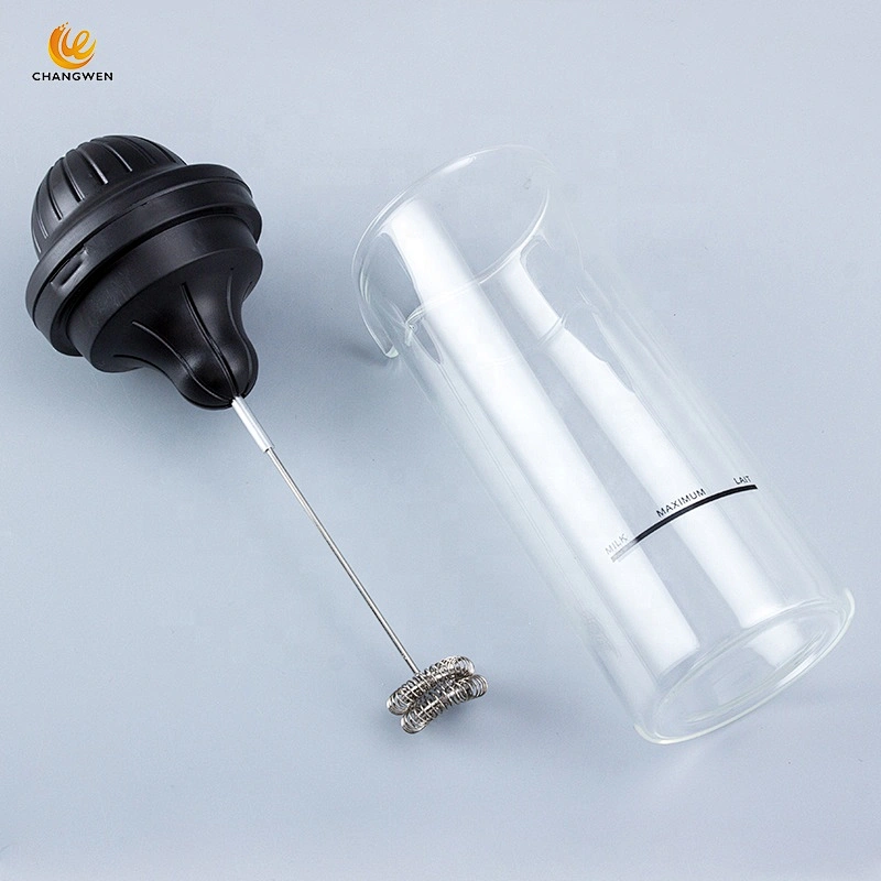 New cooking tools portable battery powered stainless steel electric milk Coffee frother