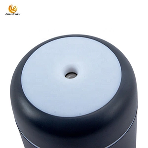 Portable 300ml USB Ultrasonic Cool Mist Maker Car Air Humidifier Purifier with Multicolor LED Light