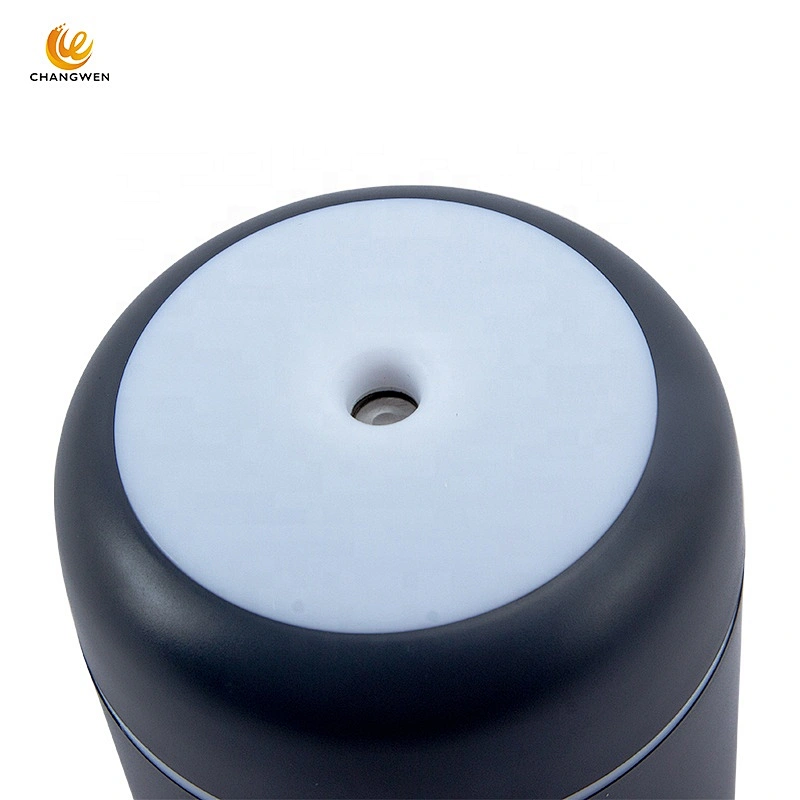 Portable 300ml USB Ultrasonic Cool Mist Maker Car Air Humidifier Purifier with Multicolor LED Light