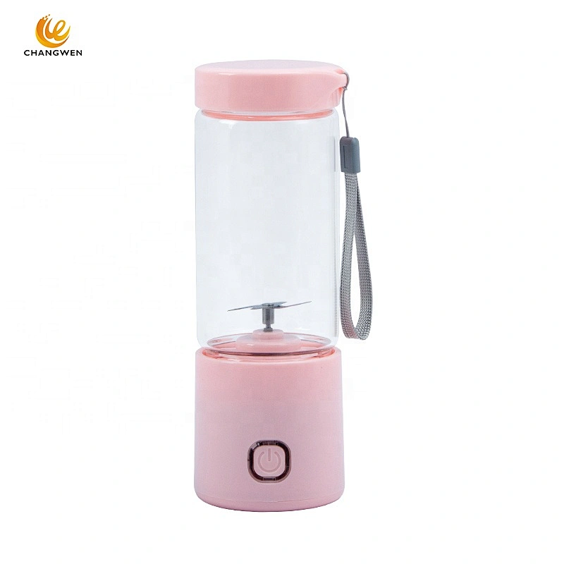 hot selling portable mini usb recharging travel juicer blender 4 blades ice chopper juicer