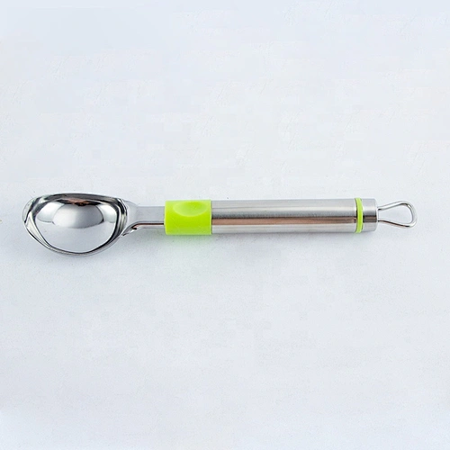 Stainless Steel Creative Kitchen tools Digging Ball Spoon Dessert Spoon Ice Cream Scoop for home
