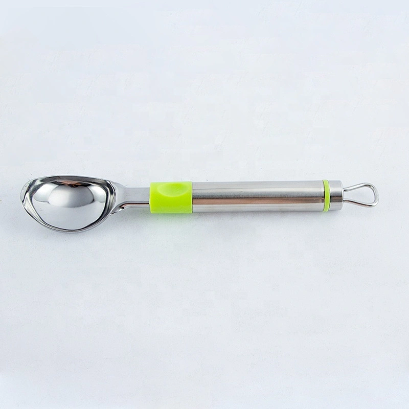 Stainless Steel Creative Kitchen tools Digging Ball Spoon Dessert Spoon Ice Cream Scoop for home