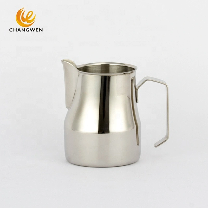 Hot Sale 400ML 600ML 900ML Espresso Coffee Pitcher Latte Art Stainless Steel Milk Jug