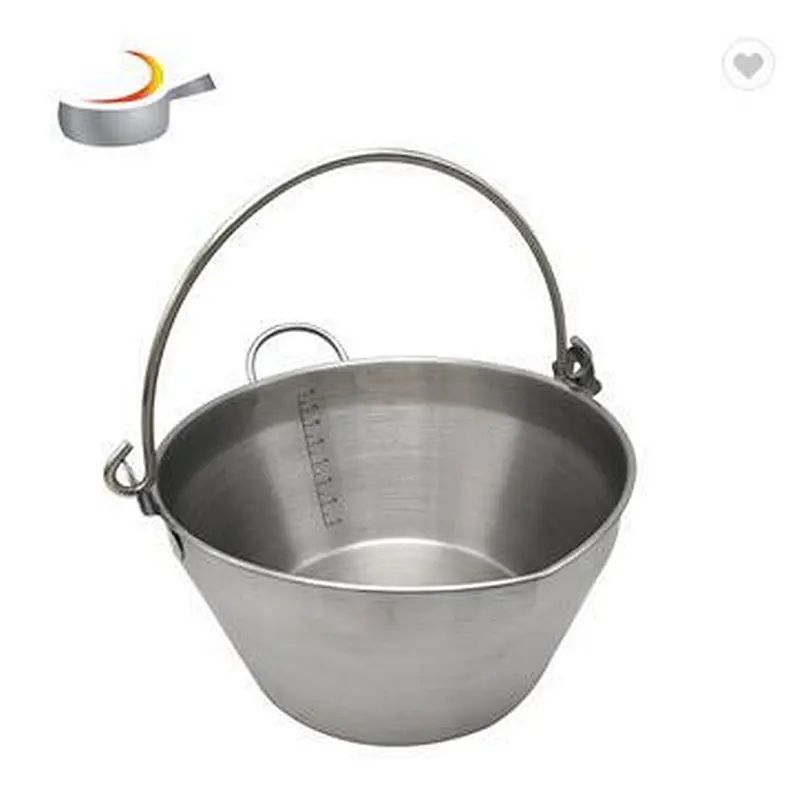 Big Hot sell cookware set stainless steel jam pot