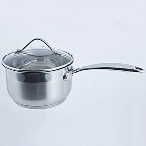 2019 New 6pcs  kitchen cooking stainless steel pot cookware sets/single