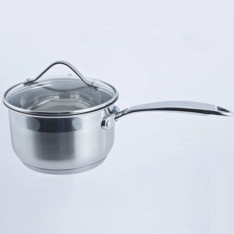 2019 New 6pcs  kitchen cooking stainless steel pot cookware sets/single