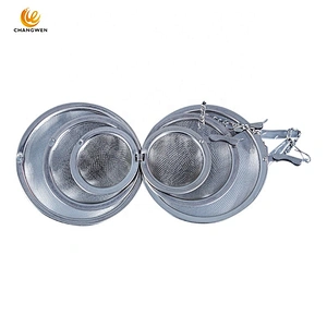 Three Size Food Grade 304 Stainless Steel Wire Mesh Loose Tea Leaves Infuser