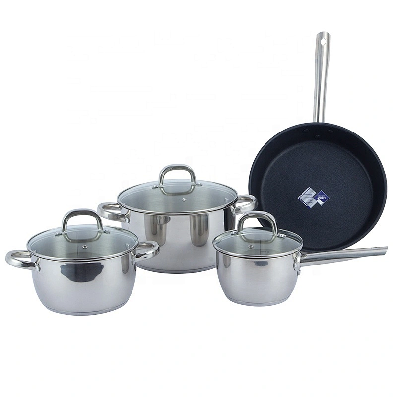 Kitchen accessories cookware sets stainless steel casserole cooking pot kitchenware