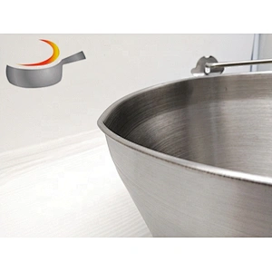 Stainless steel jam pot jam bucket with handle
