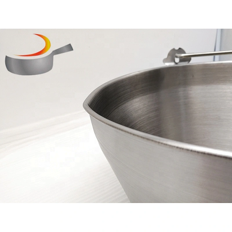 Stainless steel jam pot jam bucket with handle