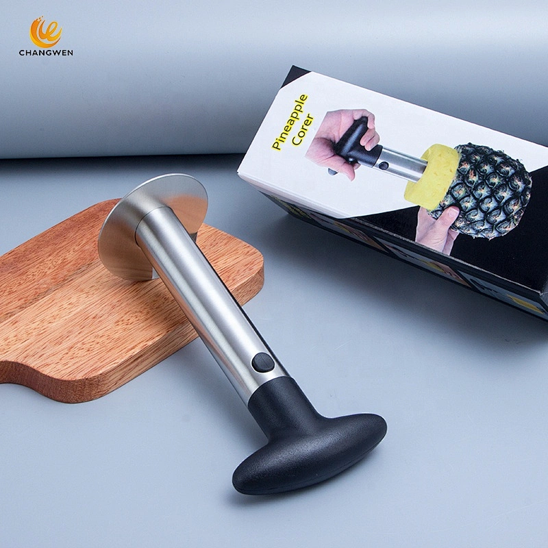 Amazon Top Seller Kitchen Tool Stainless Steel Fruit Pineapple Peeler Corer Slicer Cutter