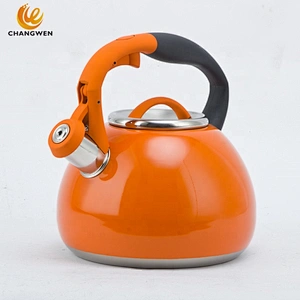 3 liter stainless steel whistle kettle whistle teapot, pot with faster bottom
