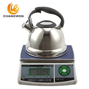 3L Kitchen Stainless Steel Whistling Kettle Induction Cooker Camping Gas Kettles Stove Top Whistling Water Teapot Cooking
