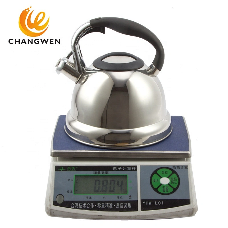 3L Kitchen Stainless Steel Whistling Kettle Induction Cooker Camping Gas Kettles Stove Top Whistling Water Teapot Cooking
