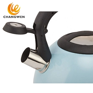 3L tea kettle whistle coffee maker stainless steel induction kettle
