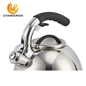 Whistling Tea Kettle Stainless Steel Teapot for ALL Stovetops Kitchen Appliances