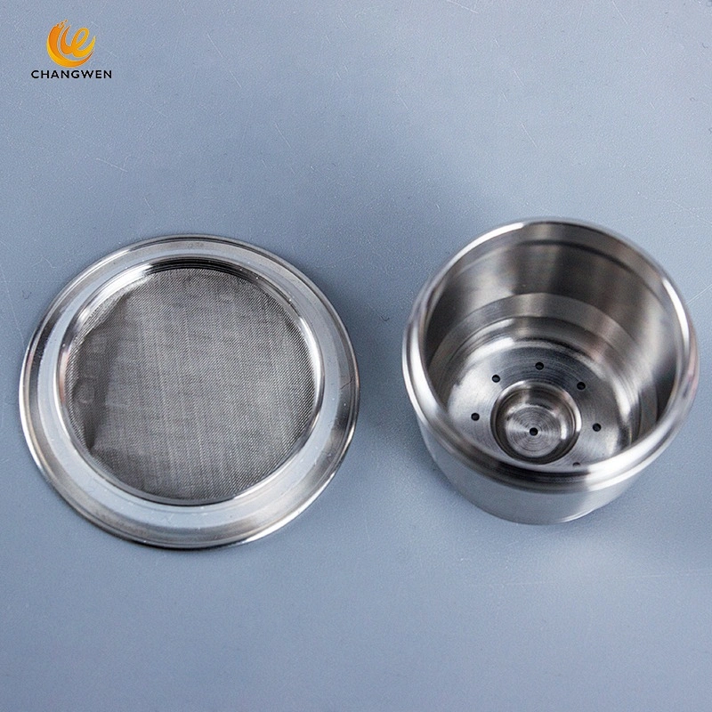 Wholesales Reusable Nespresso Capsule Stainless Steel Refillable Coffee Pod Filter