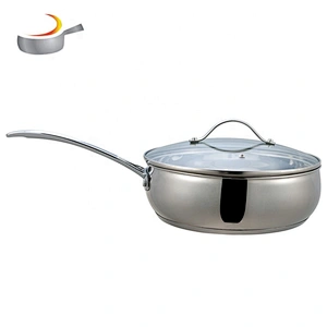 Die cast cooking set 10pcs stainless steel casserole belly shape cookware set with metal lids