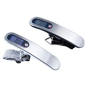 Hot Sale Stainless Steel 50kg/110lb Hanging Electronic Weighing Travel Scale Portable LCD Digital Luggage Scale
