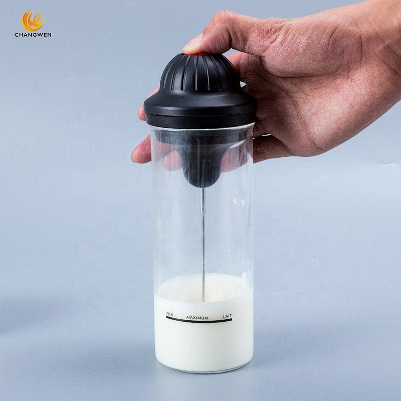 New cooking tools portable battery powered stainless steel electric milk Coffee frother