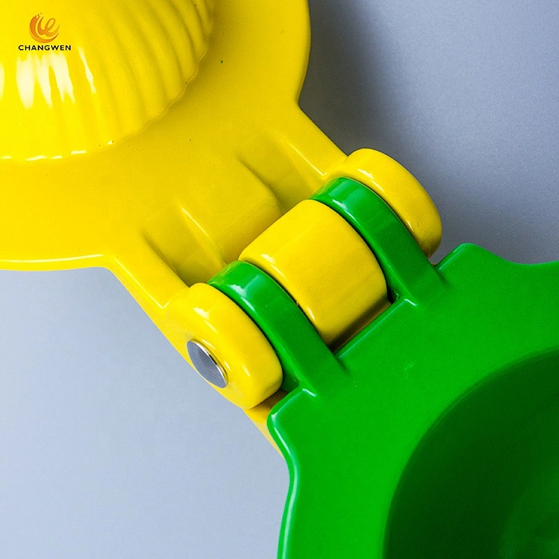 High quality custom 2 in 1 fruit juice squeezer Aluminum alloy metal manual lemon squeezer