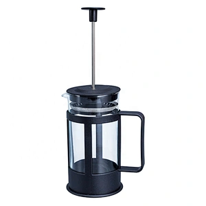 Portable 350ml French pressure coffee pot heat-resistant glass coffee filter french coffee Press