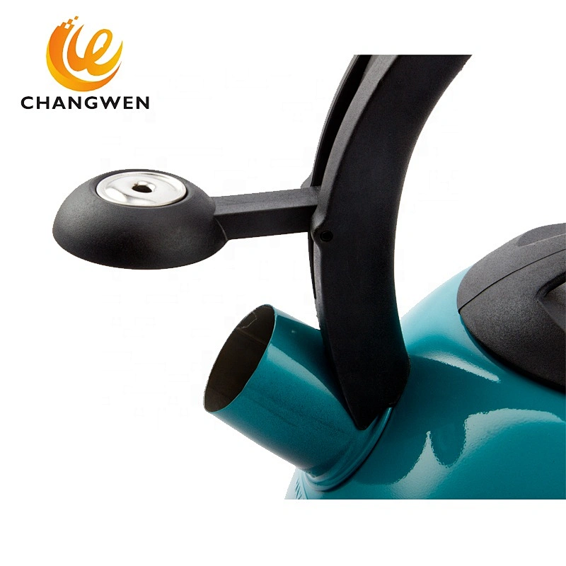 Quality 3L Blue Stainless Steel Whistling Kettle Kitchen/Home Camping Gas Hob 2 Color