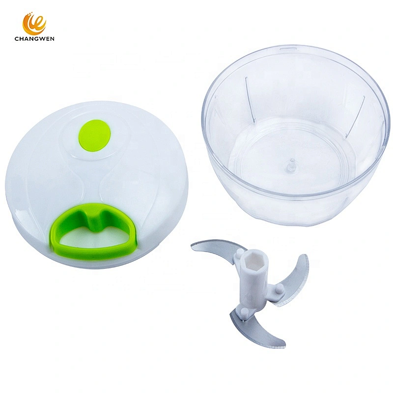 kitchen accessories Plastic Material Mini Vegetable Cutter Tools Quick Manual Pull Food Chopper