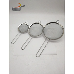 Kitchen utensils Stainless steel mesh strainer