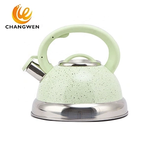 Whistling Water Kettle Stovetop Induction Stainless Steel Water Pot