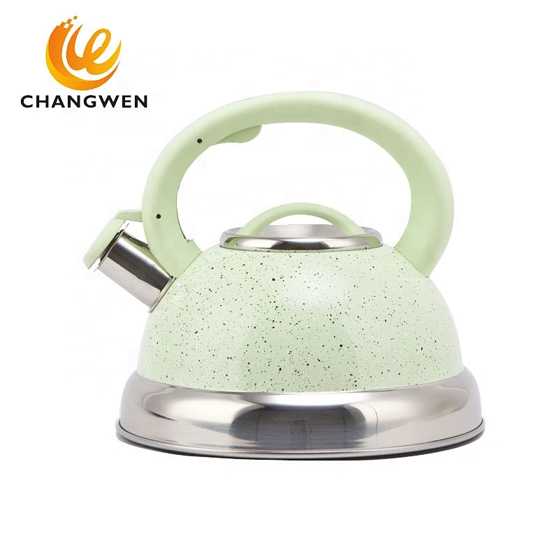 Whistling Water Kettle Stovetop Induction Stainless Steel Water Pot